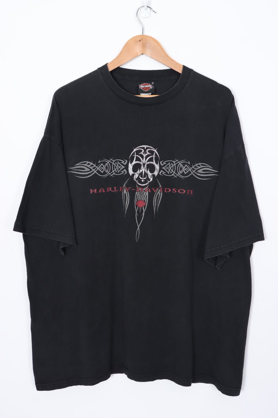 HARLEY DAVIDSON Vacaville Y2K Tribal Front Back T-Shirt (XXXL)