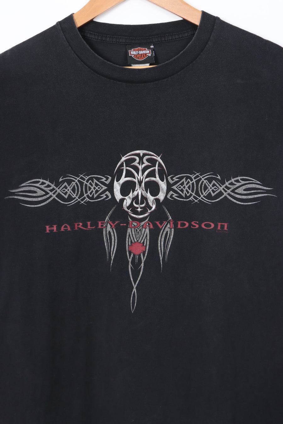 HARLEY DAVIDSON Vacaville Y2K Tribal Front Back T-Shirt (XXXL)