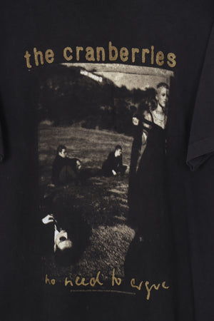 1995 VINTAGE THE CRANBERRIES Band USA Made Merch Tee (M-L)