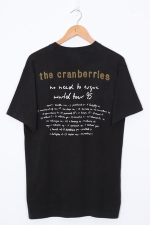 1995 VINTAGE THE CRANBERRIES Band USA Made Merch Tee (M-L)