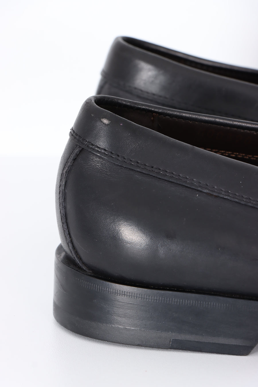 BRUNO MAGLI 'Gerardo' Horsebit Black Leather Loafers (9.5)