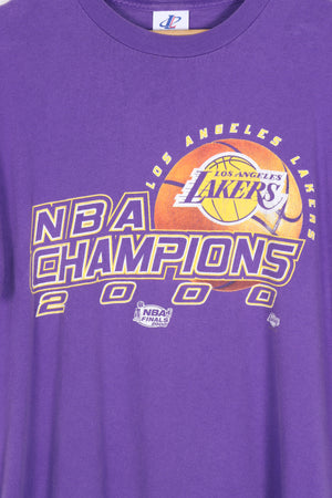 Los Angeles LAKERS NBA Basketball 2000 Tee (L)