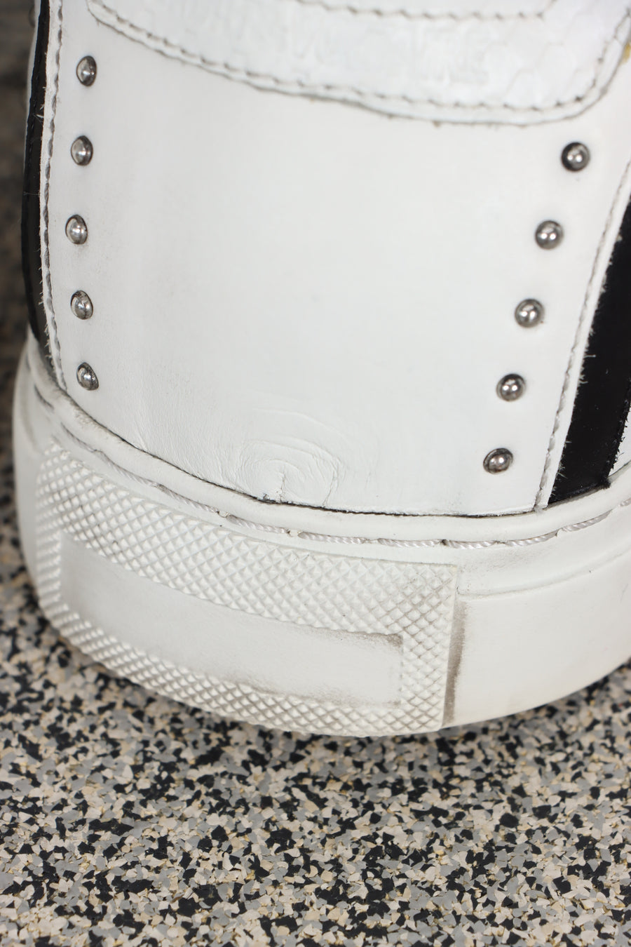 ZADIG & VOLTAIRE 'Nash' Zv1747 Studded Leather Sneakers (39)