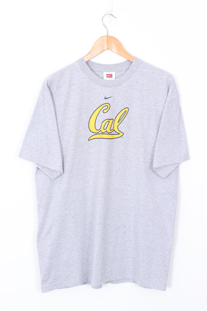 NIKE Centre Swoosh CAL University of California Tee (L-XL)