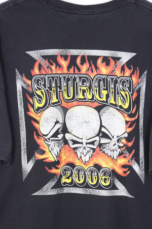 Easyriders Bike Show Sturgis Skulls & Flame Graphic Tee (XL-XXL)