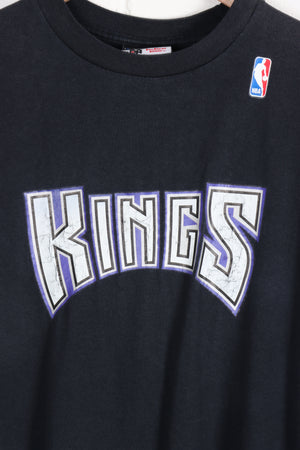 NBA Sacramento Kings Basketball Logo Tee Canadian Made (M)