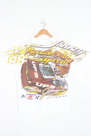 NASCAR Dale Jarrett #88 UPS "Lightning Fast Delivery" All Over T-Shirt (L)