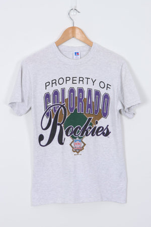 1992 MLB Denver Colorado Rockies Baseball Tee (S)