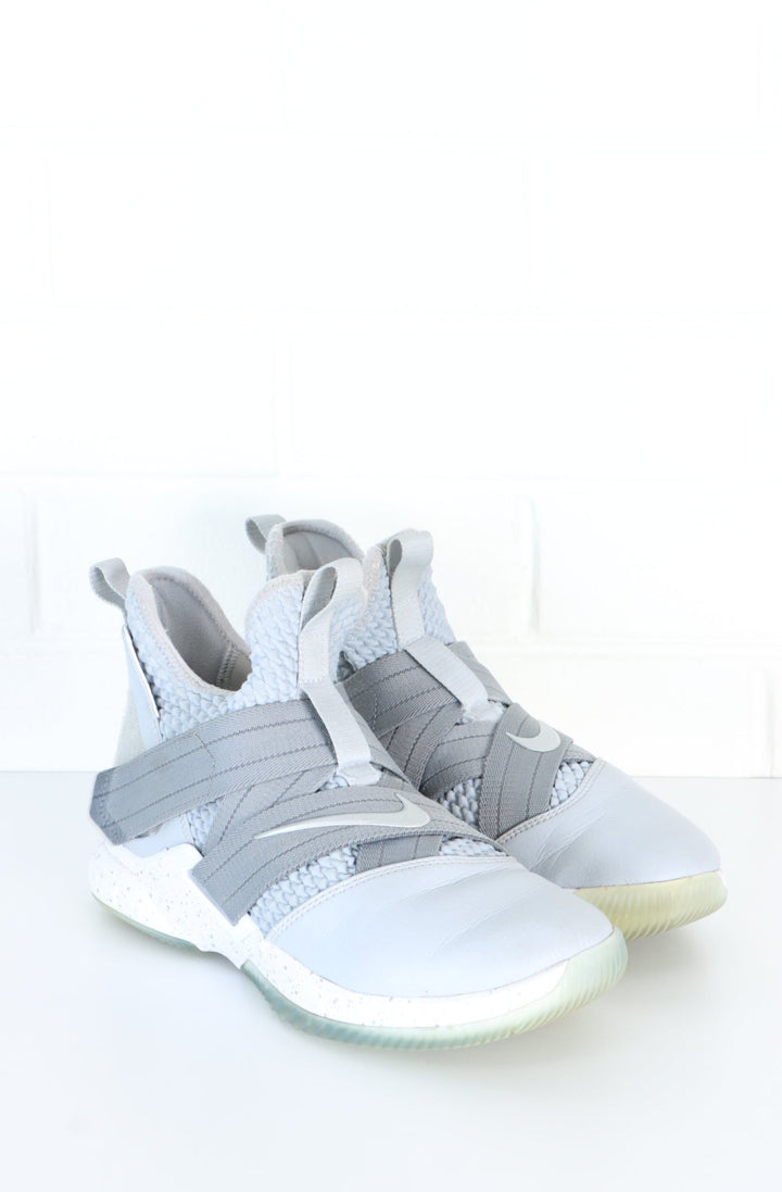 REPLICA Nike LeBron Soldier Silver Sneakers (8)