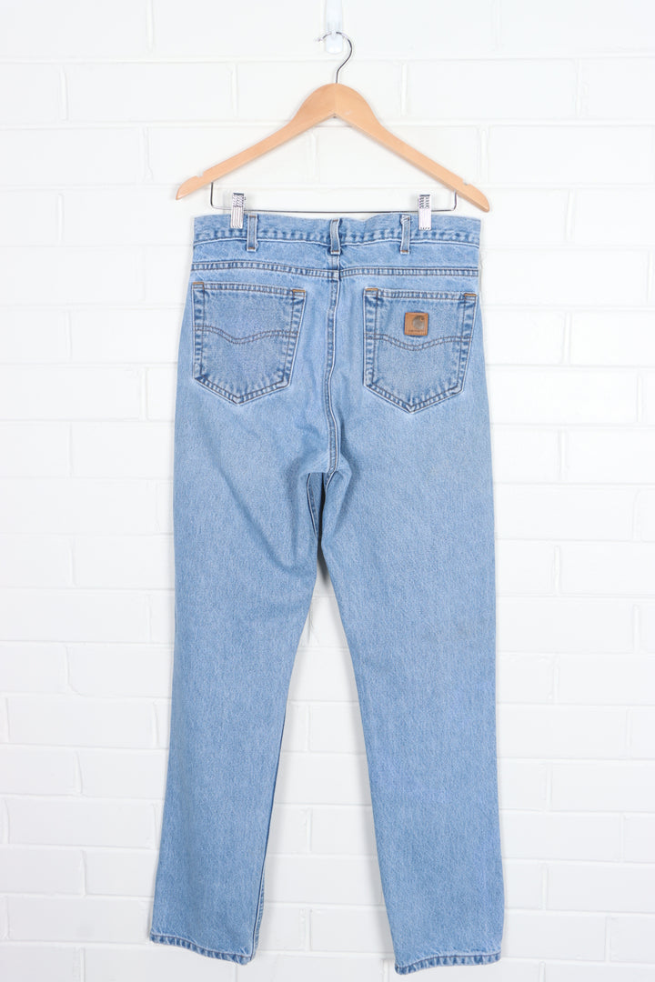 CARHARTT Light Blue High Waisted Jeans (33x34) - Vintage Sole Melbourne