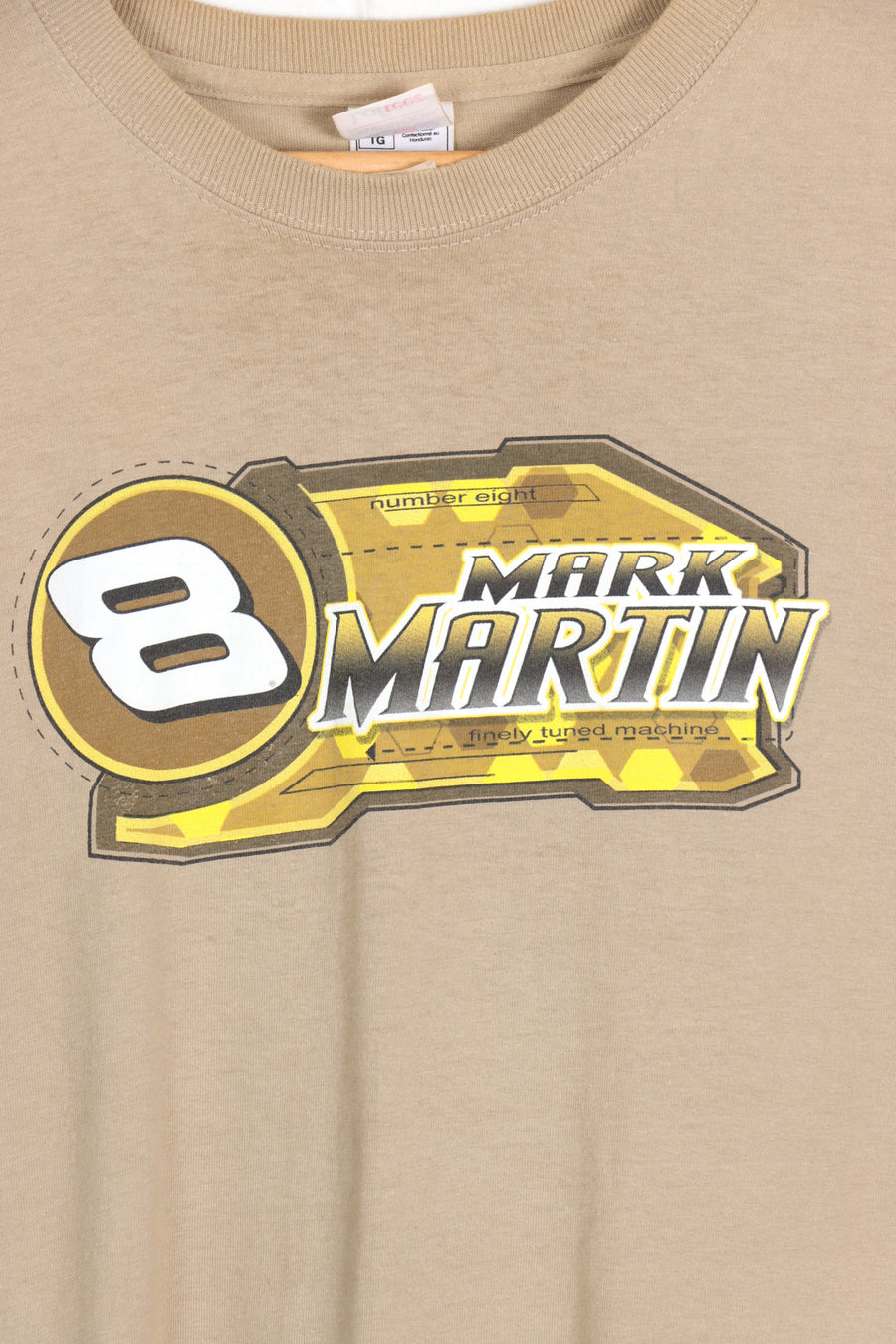 NASCAR Mark Martin #8 Front & Back Racing Print Tee (XL)