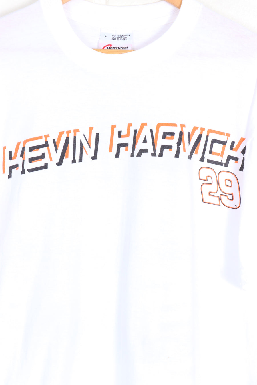 NASCAR Kevin Harvick #29 Front & Back Car Racing Print Tee (L-XL)