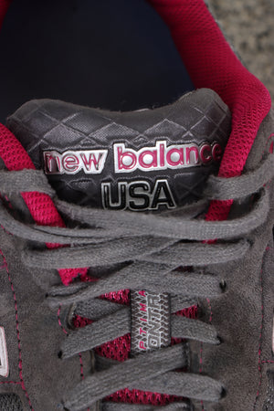 NEW BALANCE 990 Breast Cancer Awareness Grey Pink Sneakers (8.5)