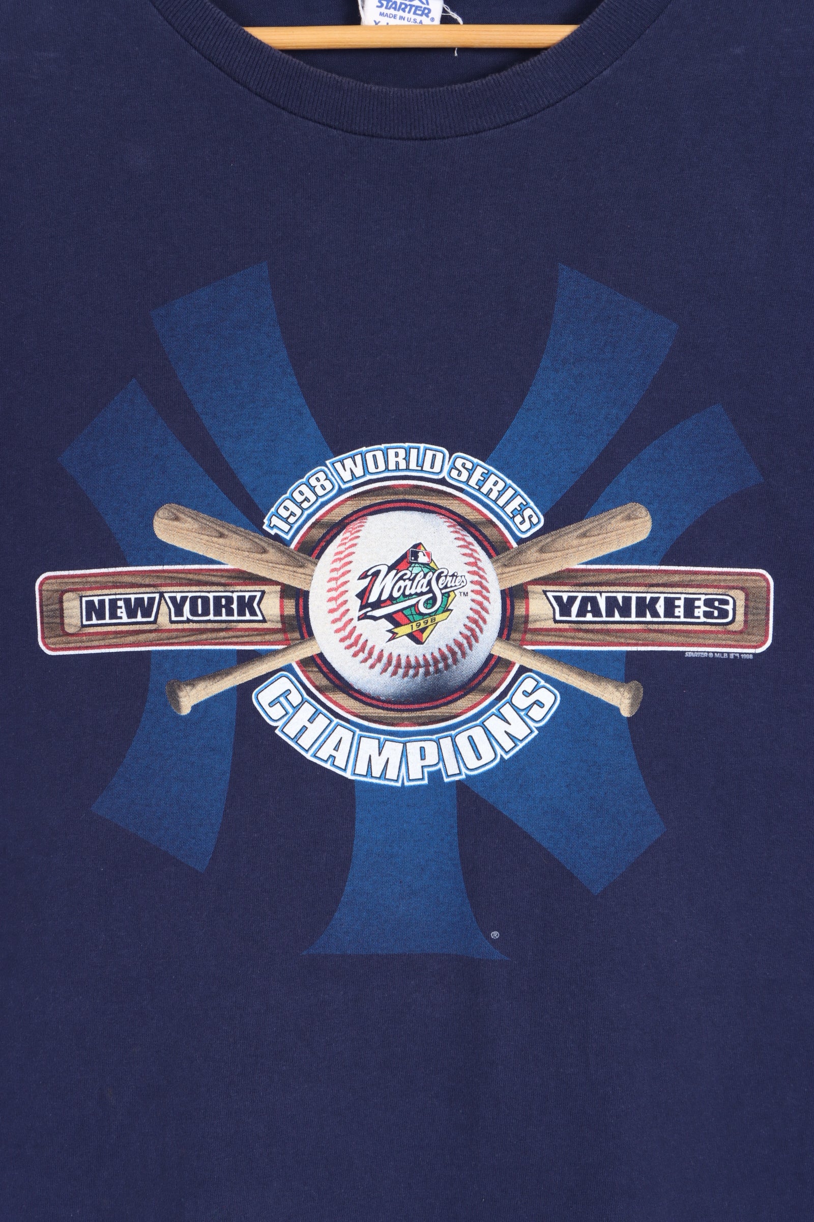 MLB New York Yankees 1998 Champions Players Front Back