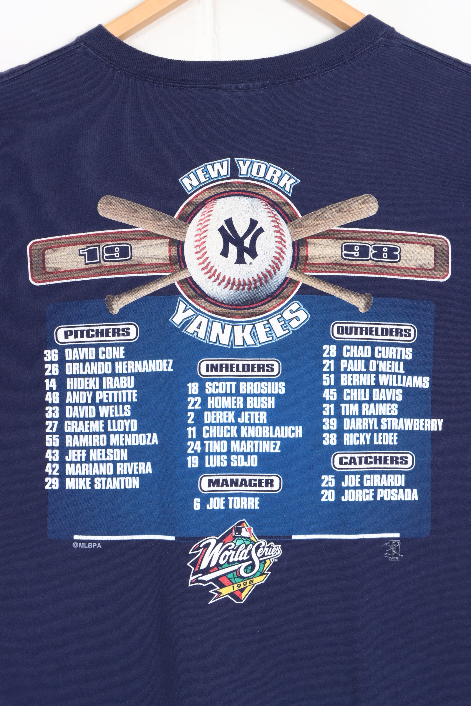 1998 New York Yankees Champs Shirt — Nothing New