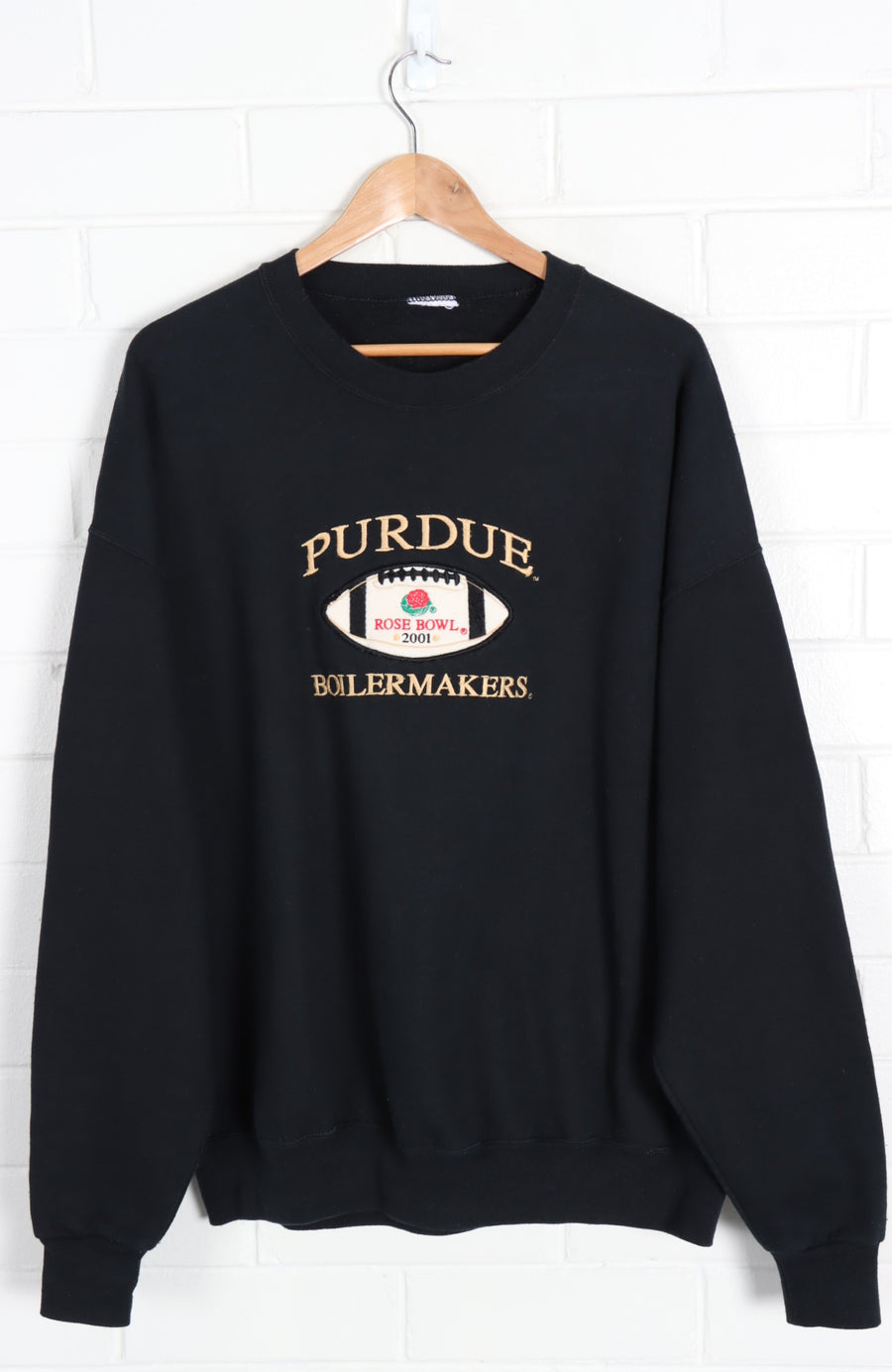 Rose Bowl 2001 Purdue Boilermakers College Football Sweatshirt (XXL) - Vintage Sole Melbourne