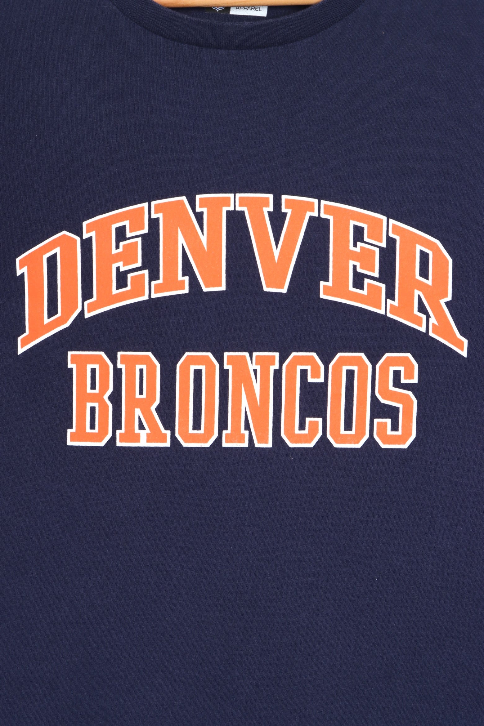 As Is- Retro Nfl Denver Broncos Jersey Style T-shirt